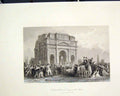 Original Old Antique Print Arch Marius Orang Rhonel Revolution France
