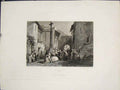 Original Old Antique Print Ref.41 Royat France Harding C1852