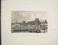 Original Old Antique Print Tournay Seine Fetes Lami France Fine Art
