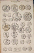 Original Old Antique Print Numismatology English Coin Coins Gray & Son Fine Art