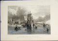 Original Old Antique Print Liverpool Mersey Austin Fine Art