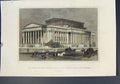 Original Old Antique Print Assize Courts St Georges Hall Liverpool Lancashire