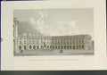 Original Old Antique Print Exchange Nelson'S Mounument Liverpool
