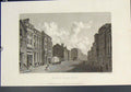 Original Old Antique Print Manchester High Street Fine Art C1829 19th Century