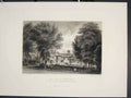 Original Old Antique Print Hall Ruifford Thomas Henry Hesketh
