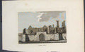 Original Old Antique Print Leicester Abbey England Fine Art