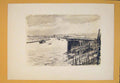 Original Old Antique Print Ship Ships Boat Boats Building Making Shipyard C1916