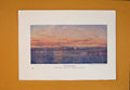 Original Old Antique Print Britannia'S Realm Color Ship Boat Sail Sea