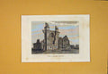 Original Old Antique Print Leicester Abbey England Fine Art 1865 19th