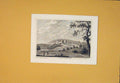 Original Old Antique Print Godrich Castle Herefordshire England
