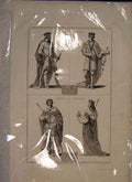 Original Old Antique Print Henry Edward Portrait Royal Art C1815 Napoleonic Era