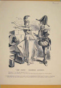 Original Old Antique Print Critic Slightly Altered C1866 Quote Packington 19th
