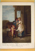 Old Antique Print Cries London Round Sound Five Pence Dike Cherries C1880 19th