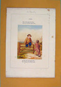 Original Old Antique Print Hemsley Summer Poetry Poem Artist Color