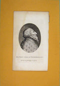 Original Old Antique Print Hen Percy Earl Northumberland Portrait