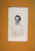 Original Old Antique Print Earl Essex Fine Art Potrait C1792 18th Century