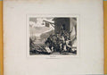 Original Old Antique Print France Hogarth Fine Art Battle C1807 Napoleonic Era