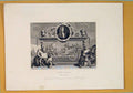 Original Old Antique Print Huibras Emblem Symbol Olo Fine Art C1835 19th Century