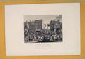 Original Old Antique Print Industry Industrial Mayor London Hogarth C1835 19th