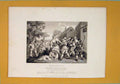 Original Old Antique Print Hudibras Knight Trulla Fine Art C1835 19th Century