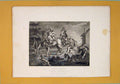 Original Old Antique Print Hudibras Knight England Fine Art C1835 19th Century