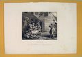 Original Old Antique Print England Wall Paint Painting Hogarth Murel C1830 19th