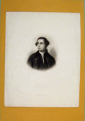 Original Old Antique Print Portrait John More Md Fine Art