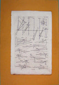 Original Old Antique Print Optics Angle Tools Visionary Diagram