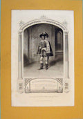 Original Old Antique Print Portrait Charles Pitt Gloster Henry Vi Paine
