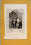 Original Old Antique Print Portrait Comedy Arrors ActSc
