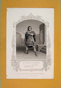 Original Old Antique Print Play Coriolanus Creswick ActScCorioli