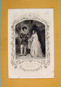 Old Antique Print Play As Like It Murray Stirling Orlando Rosalind Act