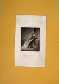 Original Old Antique Print Photo Bride Abydos Foolish Flowers 1814 19th Century