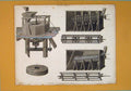 Original Old Antique Print C1806 Flour Mills Machinary Design Architectural 19th