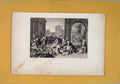 Original Old Antique Print Samuel Religious Biblical Art C1840 19th