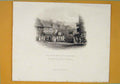 Original Old Antique Print Birth Shakspere Fine Art C1880 19th Century