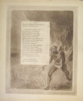 Original Old Antique Print Ref.61 Poet Poetry Poem Art Artist Fine Rhyme