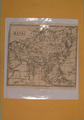 Original Old Antique Print Asia Geographical Geographical C1808 Napoleonic Era