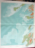 Original Old Antique Print Ref.66 Scotland Geographical Map Maps