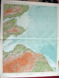 Original Old Antique Print Ref.68 Scotland Geographical Map Maps