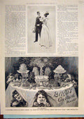 Original Old Antique Print Advert Advertisement Bird'S Custard Powder Christmas
