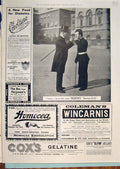Original Old Antique Print Ogden'S Guinea Advert Chappell Piano Harlene Neaves