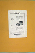 Original Old Antique Print Car Advert Adverts Greer Saunders Bristol Motor Cars