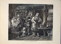 Original Old Antique Print Inn Bernese Oberland Switzerland Art