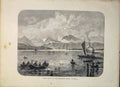 Original Old Antique Print SchweizerhSwitzerland Hotel Lucerne
