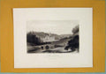 Original Old Antique Print Castle Honard Yorkshire Fine Art 1829 19th Century