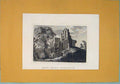 Original Old Antique Print Ref.81 Roch Abbey Yorkshire C1829