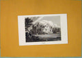 Original Old Antique Print New Hall Fine Art Yorkshire C1829 19th Century