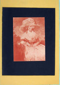 Original Old Antique Print Mrs Drummond Smith Aunt Mary Northampton