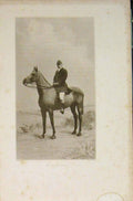 Original Old Antique Print Earl Lonsdale Portrait Sport Hunting Editorial C1904